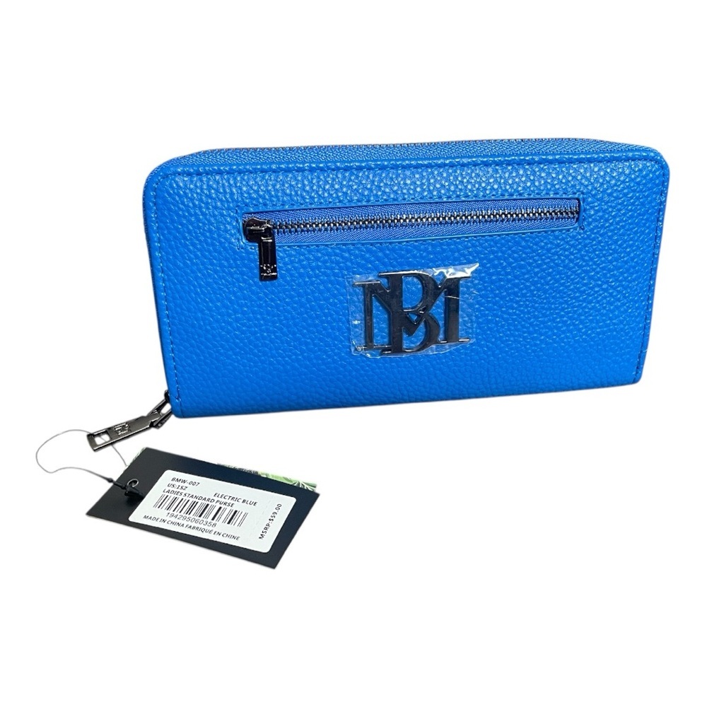 Badgley Mischka Electric Blue Wallet NWT